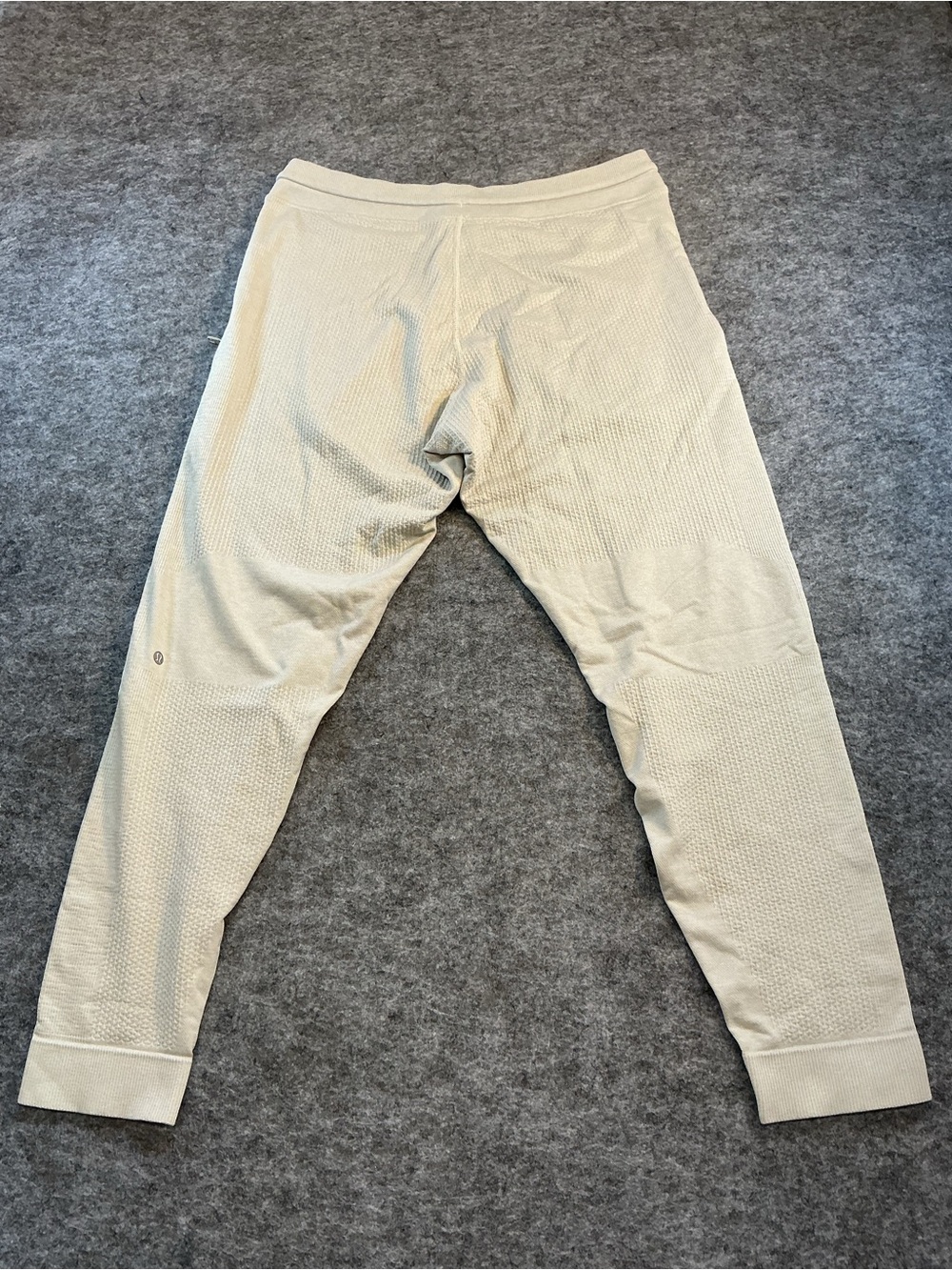 Lululemon Cream Knit Jogger Pants - Casual Comfort Size XL